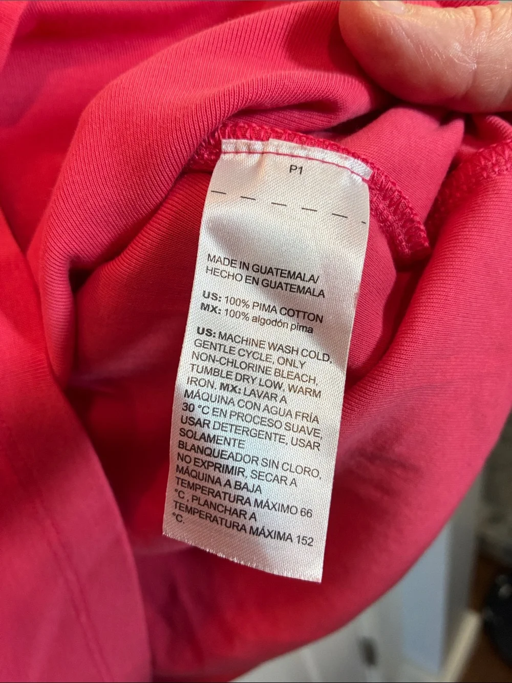 Chico's Scoop Neck Long Sleeve Top - Coral Red - Picture 3 of 8